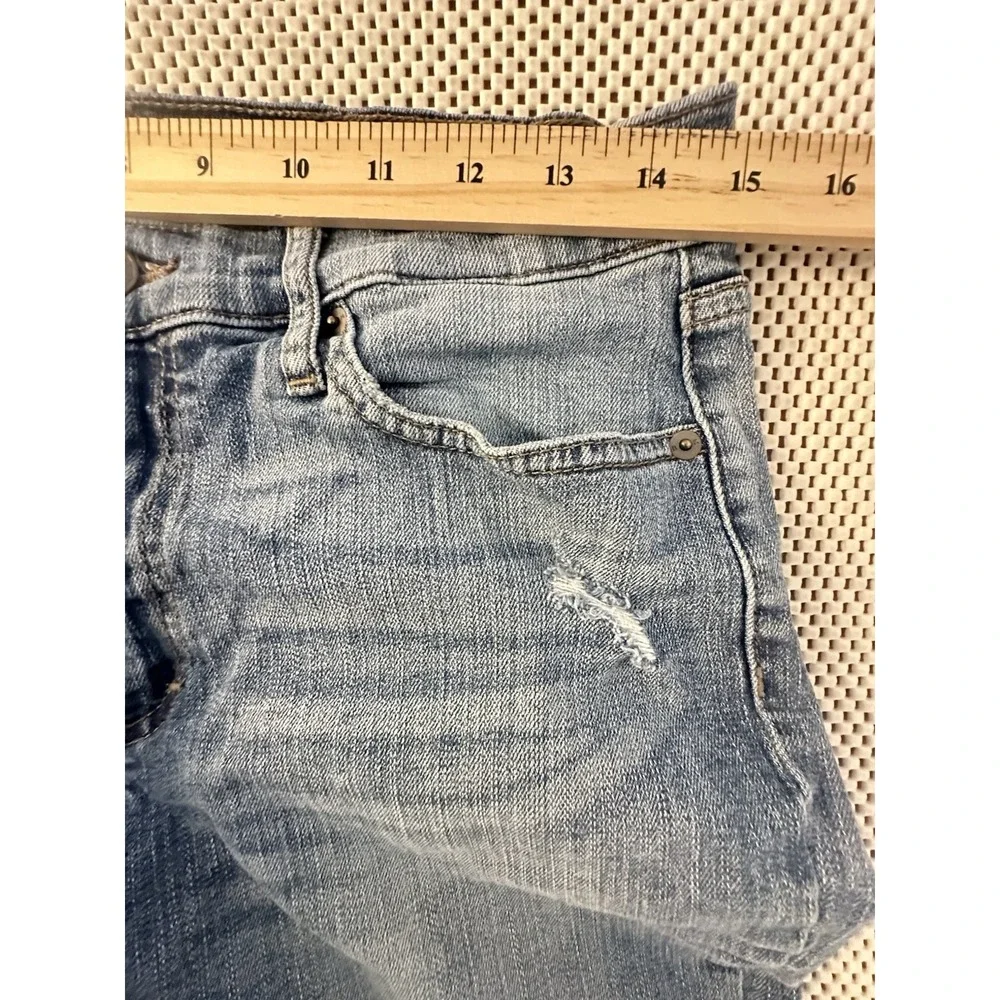 Banana Republic Jeans Women Size 6/28 8 Girlfriend Stretch Tapered‎ Straight Leg